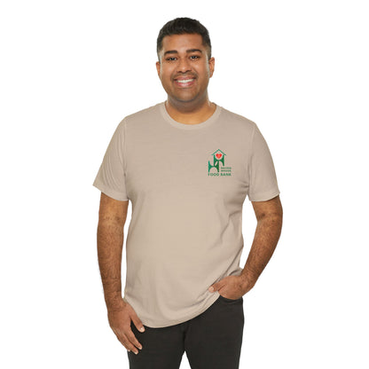 I support Haven House Food Bank – for all who enter, unisex tee