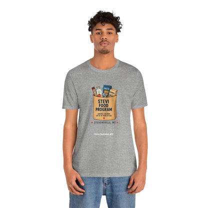 Stevi Food Program Grocery Bag – Unisex Jersey Short Sleeve Tee