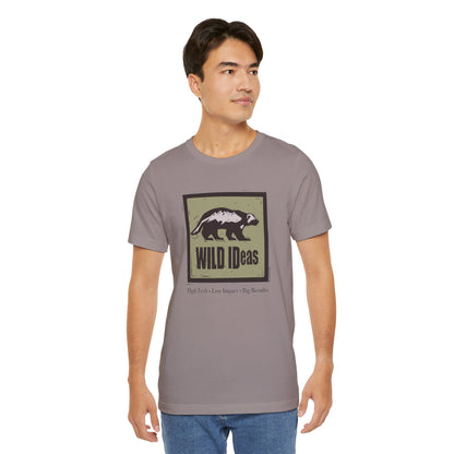 Wild Ideas Wolverine, unisex tee.