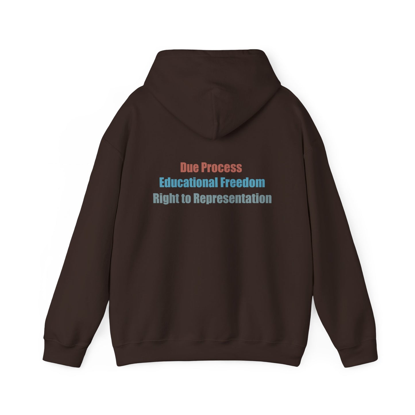 Due Process. Educational Freedom. Right to Representation. Unisex Hoodie