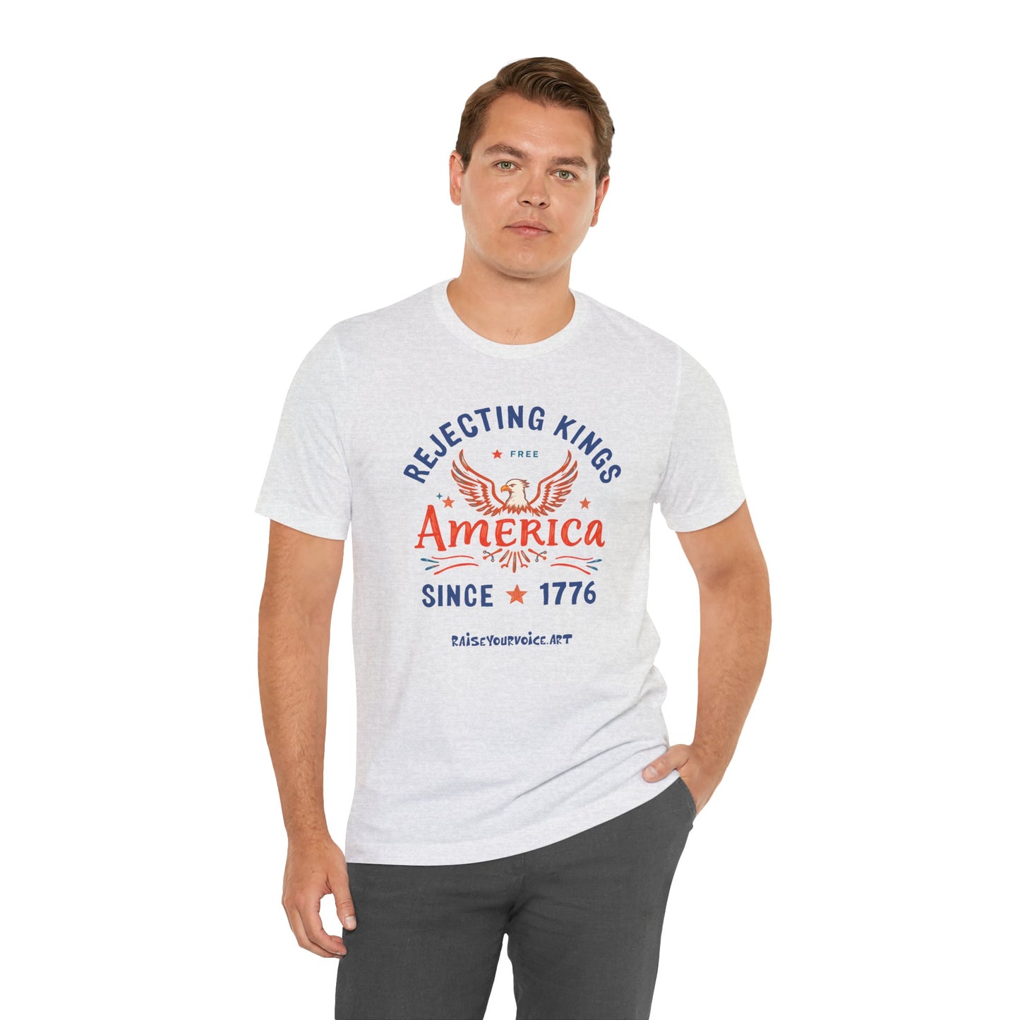 Patriotic Tee for Freedom Lovers, American Flag T-Shirt, 4th of July Outfits, Election Day Apparel, Casual Statement Top