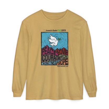 Jeannette Rankin Peace Center Unisex Long Sleeve Tee