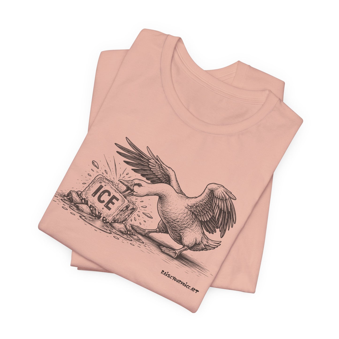 Methods of Resistance: Relentless Chaos - Goose, unisex tee.