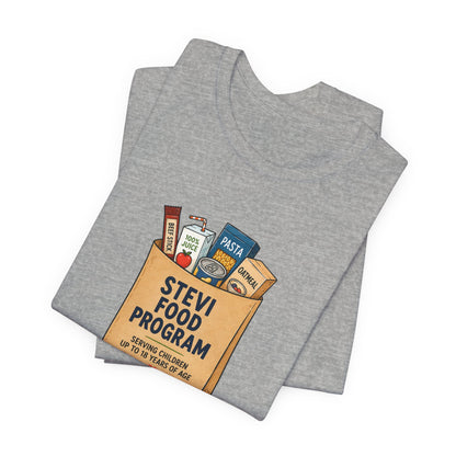 Stevi Food Program Grocery Bag – Unisex Jersey Short Sleeve Tee