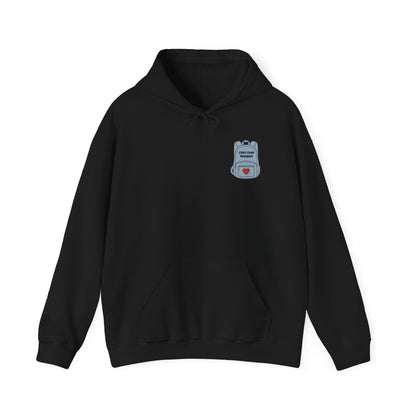 Stevi Food Program In The Round, image on the back – Unisex Heavy Blend™ Hooded Sweatshirt