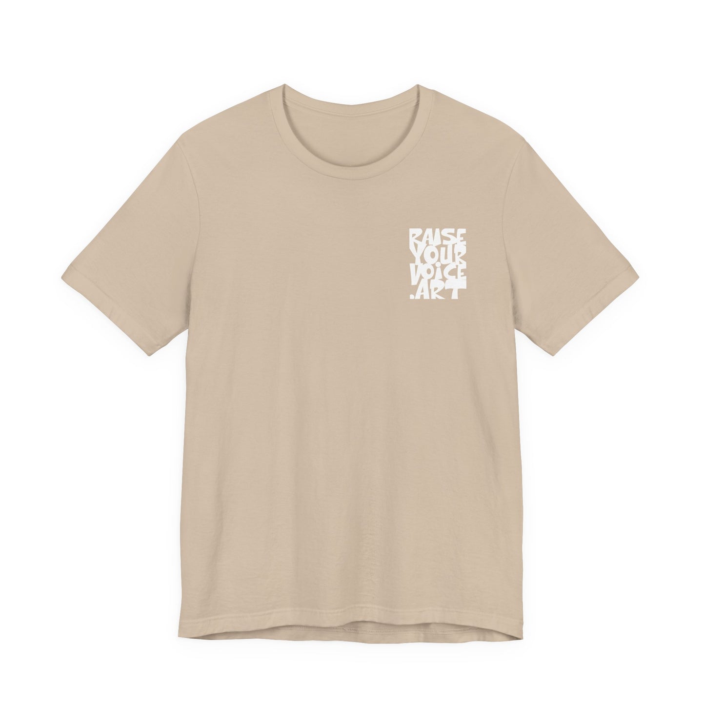 The Montana Plan, Who Do They Work For?, image on the back, Unisex Jersey Short Sleeve Tee