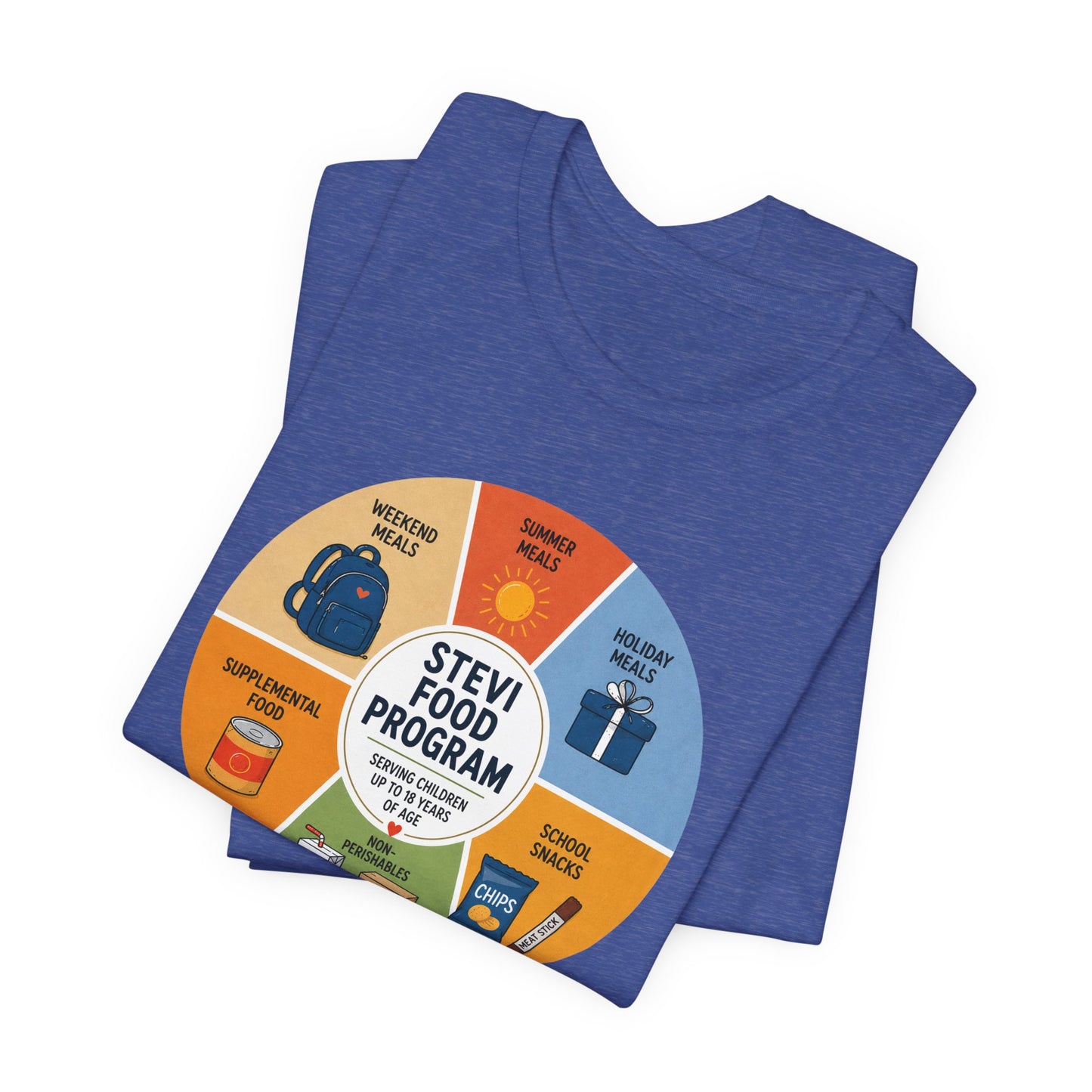 Stevi Food Program – Unisex Jersey Short Sleeve Tee