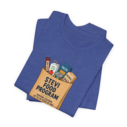 Stevi Food Program Grocery Bag – Unisex Jersey Short Sleeve Tee