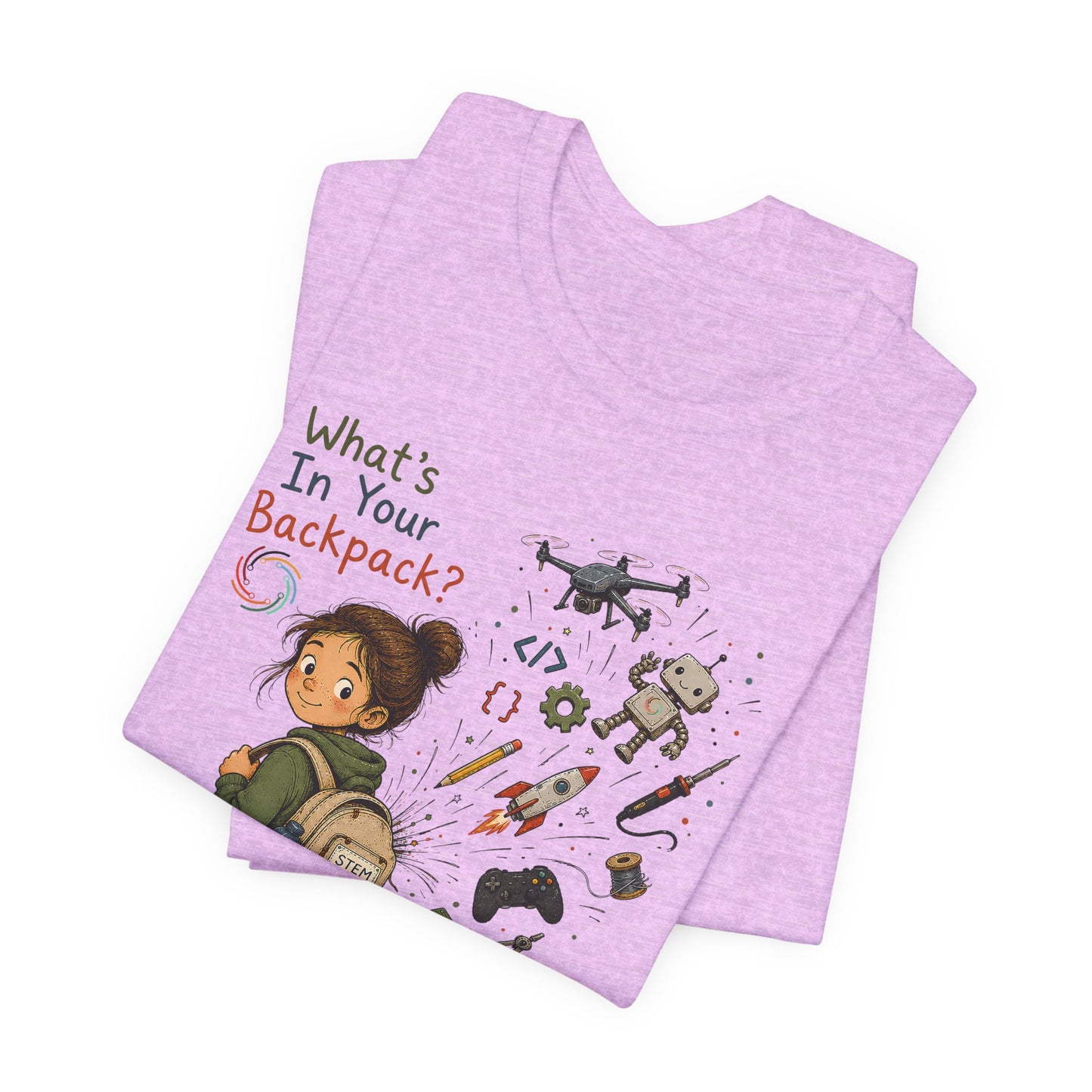 What's in Your Backpack?  Unisex Jersey Short Sleeve Tee