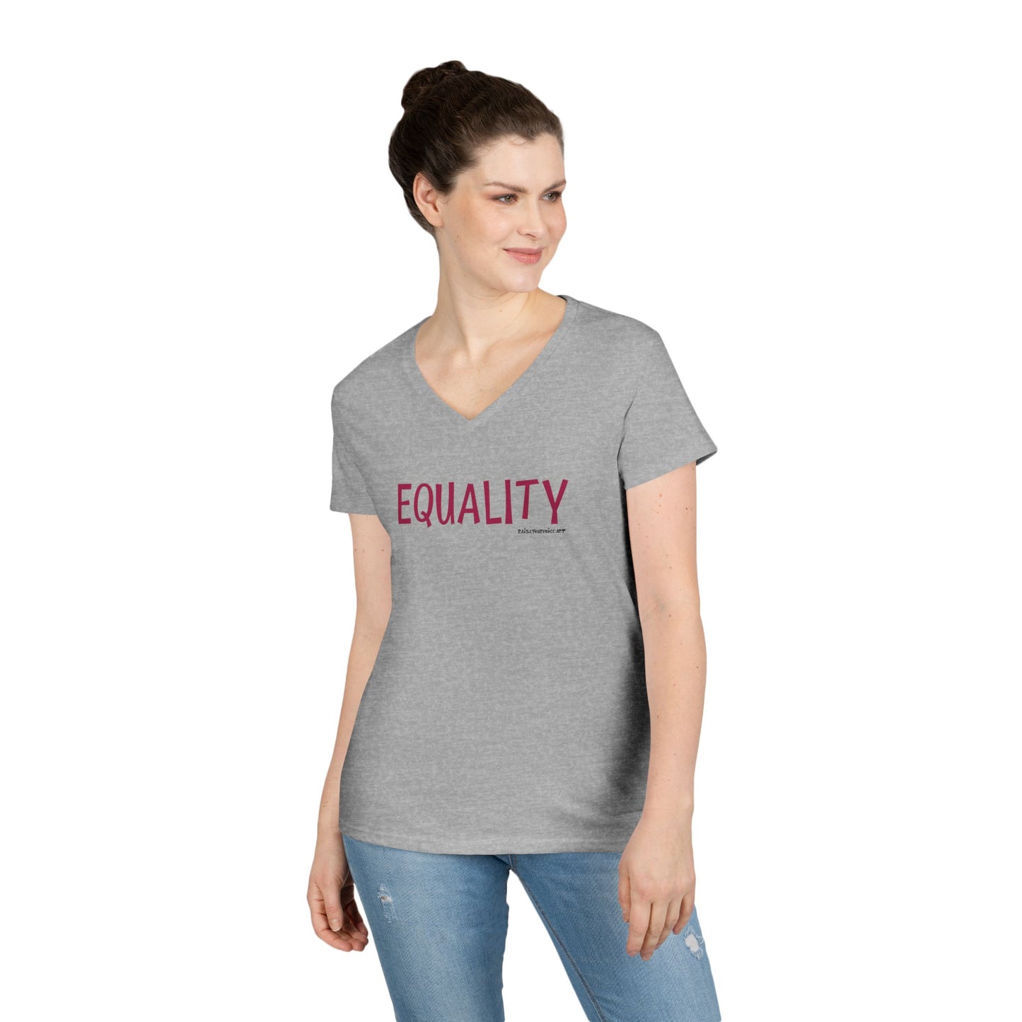Equality - women's v-neck tee