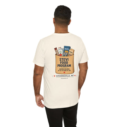Stevi Food Program Grocery Bag – Unisex Jersey Short Sleeve Tee