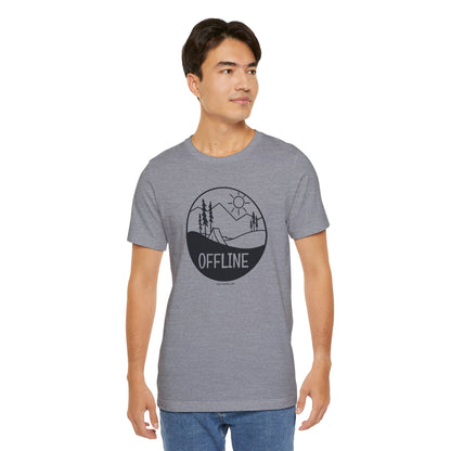 Offline,  Unisex Jersey Short Sleeve Tee