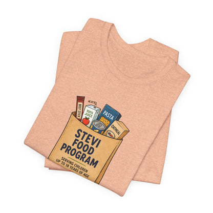 Stevi Food Program Grocery Bag – Unisex Jersey Short Sleeve Tee