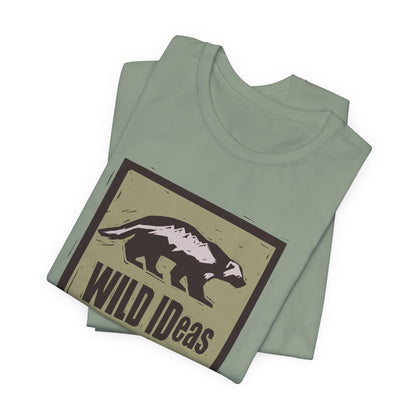 Wild Ideas Wolverine, unisex tee.