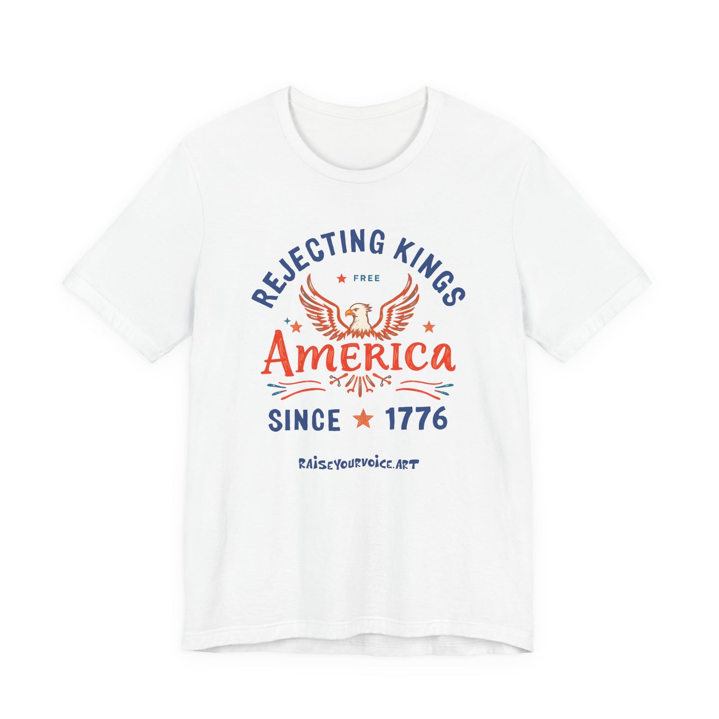 Patriotic Tee for Freedom Lovers, American Flag T-Shirt, 4th of July Outfits, Election Day Apparel, Casual Statement Top
