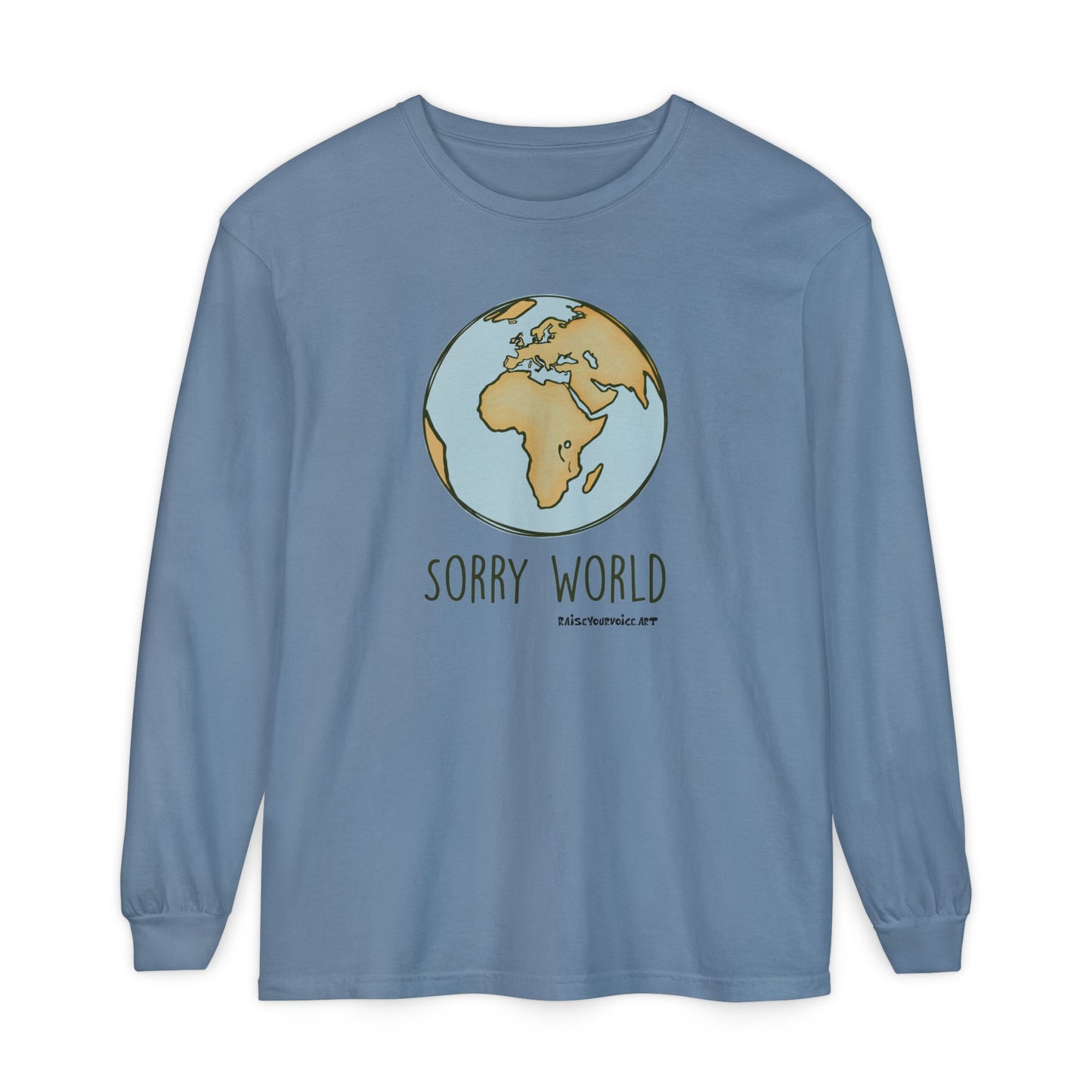 Sorry World Long Sleeve Tee