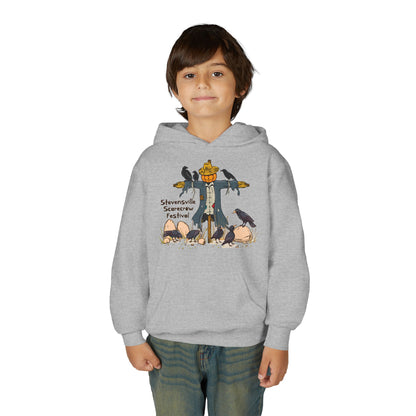 Stevensville Scarecrow Festival – Youth Heavy Blend Hooded Sweatshirt