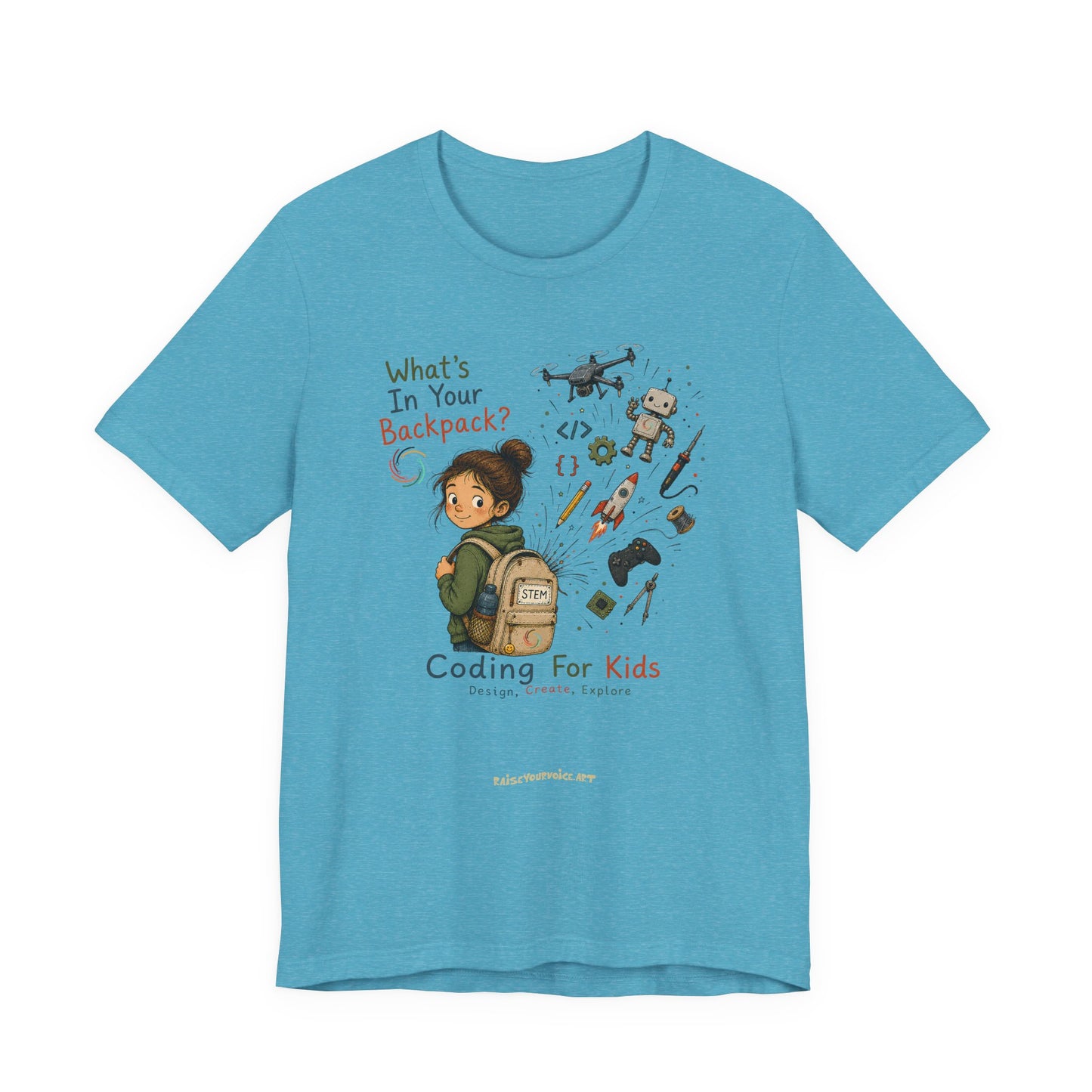 What's in Your Backpack?  Unisex Jersey Short Sleeve Tee