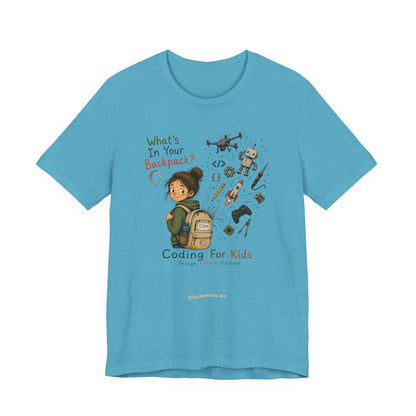 What's in Your Backpack?  Unisex Jersey Short Sleeve Tee
