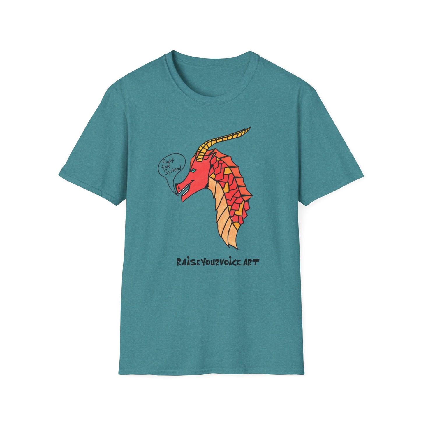 Roar Like  A Dragon Unisex T-Shirt - Raise Your Voice