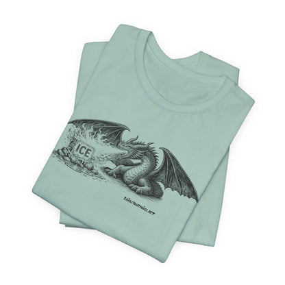 Methods of Resistance: Overwhelming Force – Dragon, unisex tee.