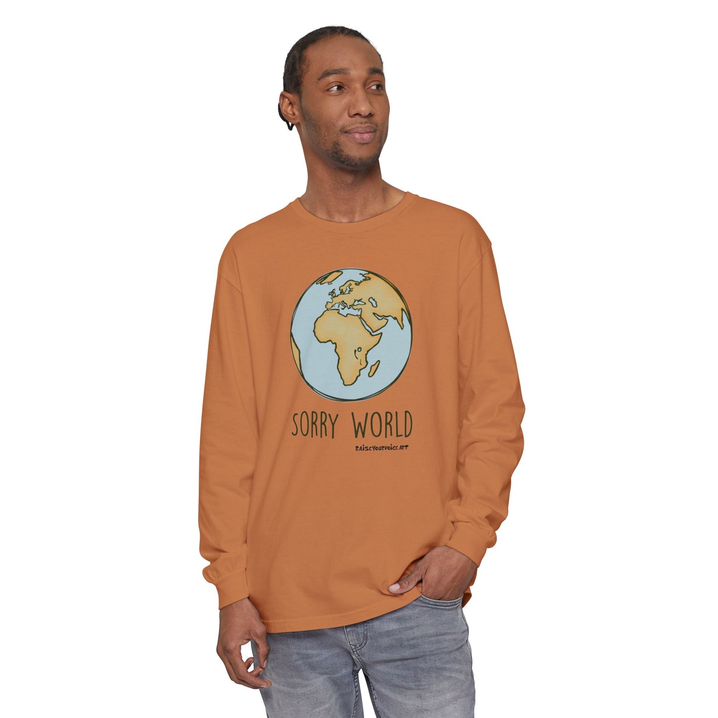 Sorry World Long Sleeve Tee