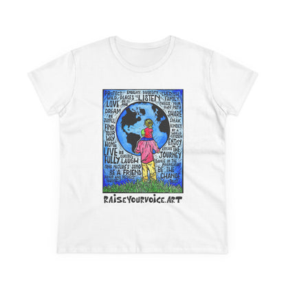 Teach Love and be the Change Women's Tee