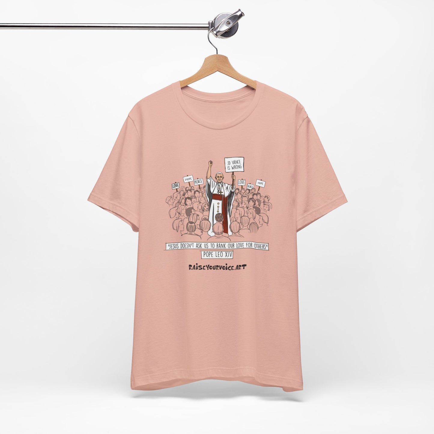 Pope Leo XIV Unisex Tee - American Pope Tribute