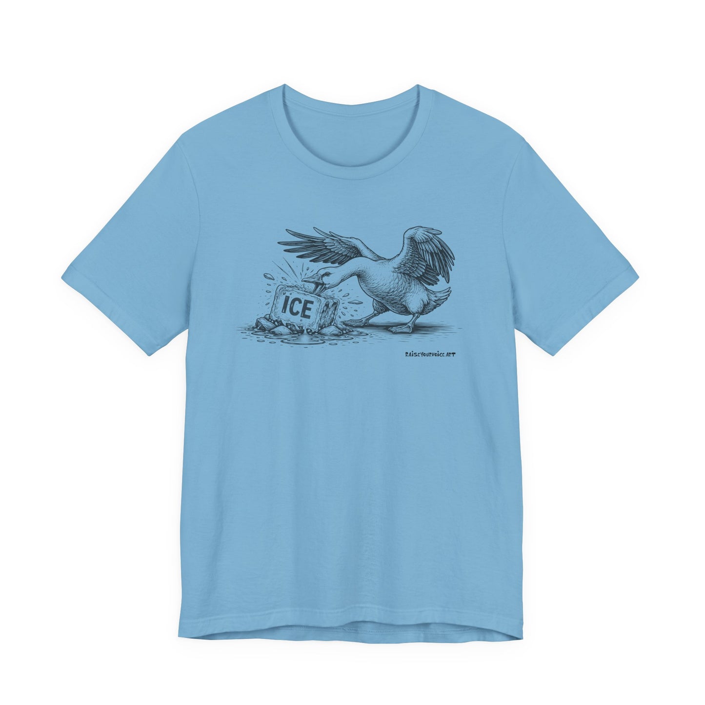 Methods of Resistance: Relentless Chaos - Goose, unisex tee.