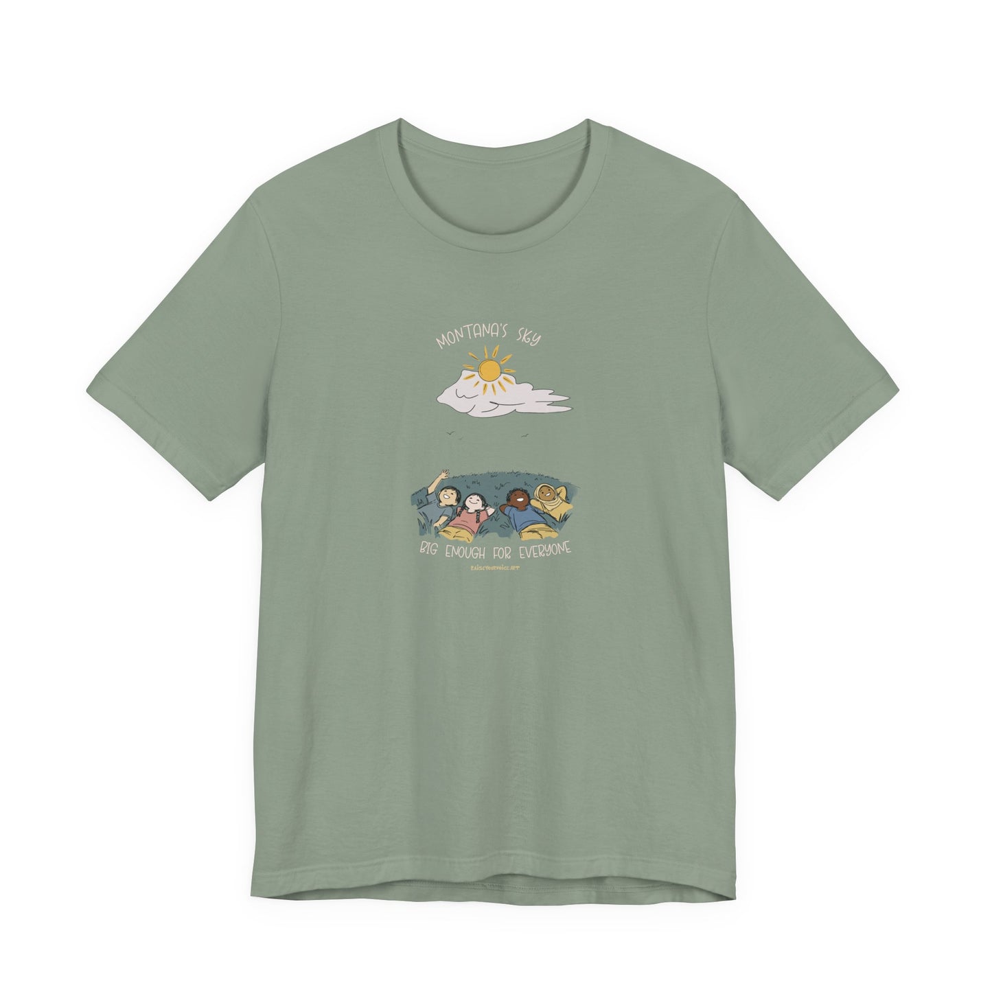 Montana’s Sky is big enough for everybody, unisex tee