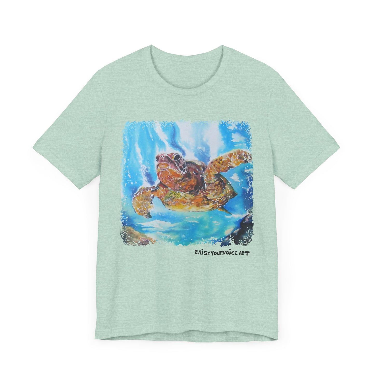 Turtles!  " Serene" by Annie Allen Clark- Eco-Friendly