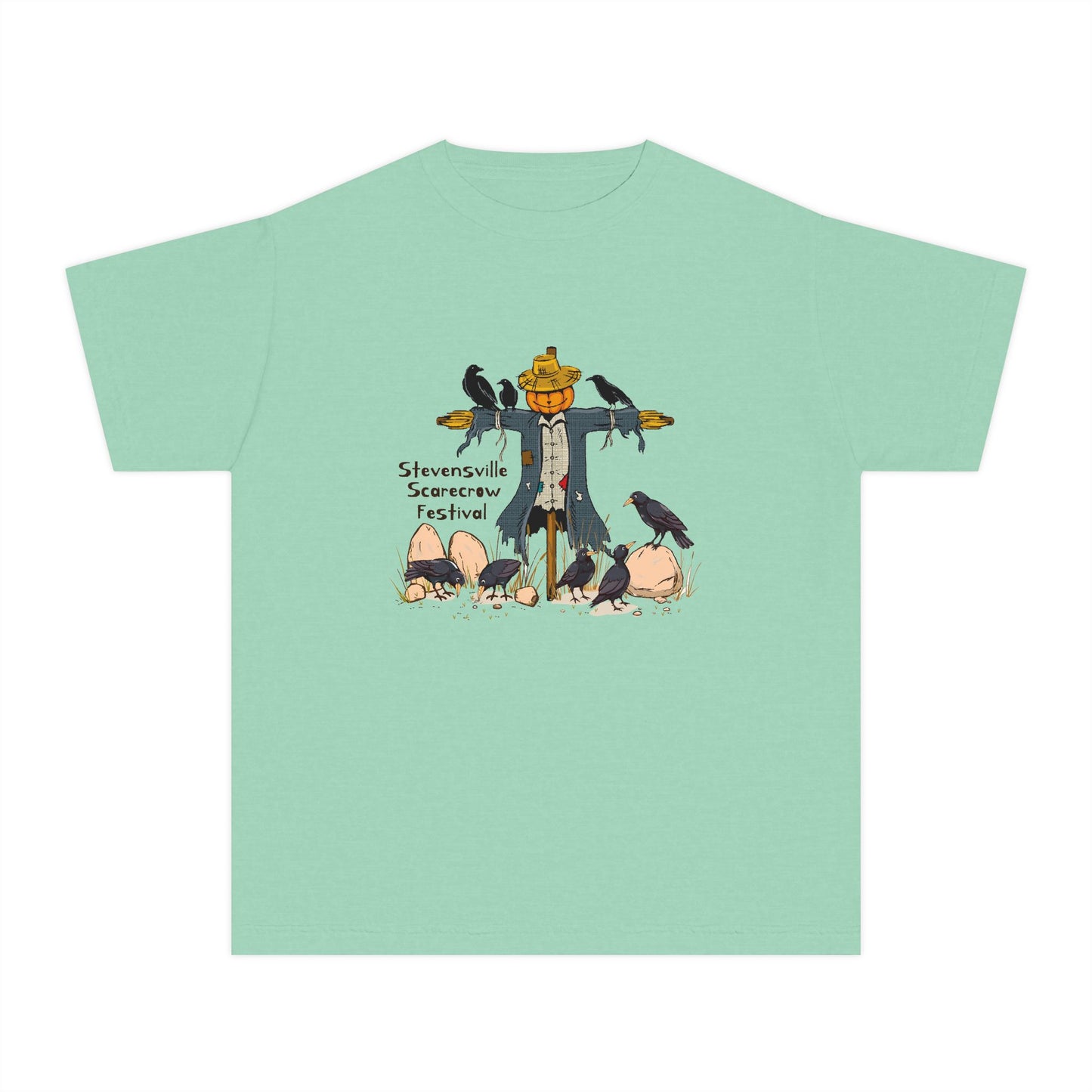 Stevensville Scarecrow Festival – Youth Midweight Tee