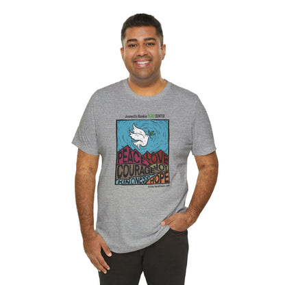 Jeannette Rankin Peace Center Unisex Jersey Short Sleeve Tee