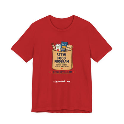 Stevi Food Program Grocery Bag – Unisex Jersey Short Sleeve Tee