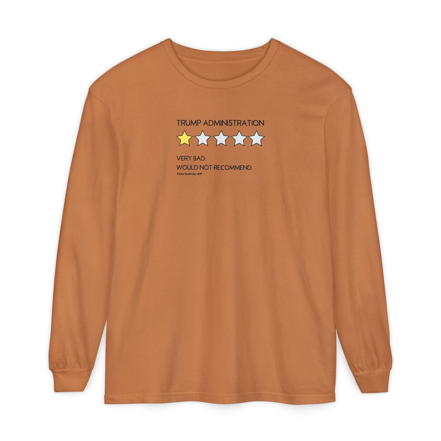 One Star Review, long sleeve tee