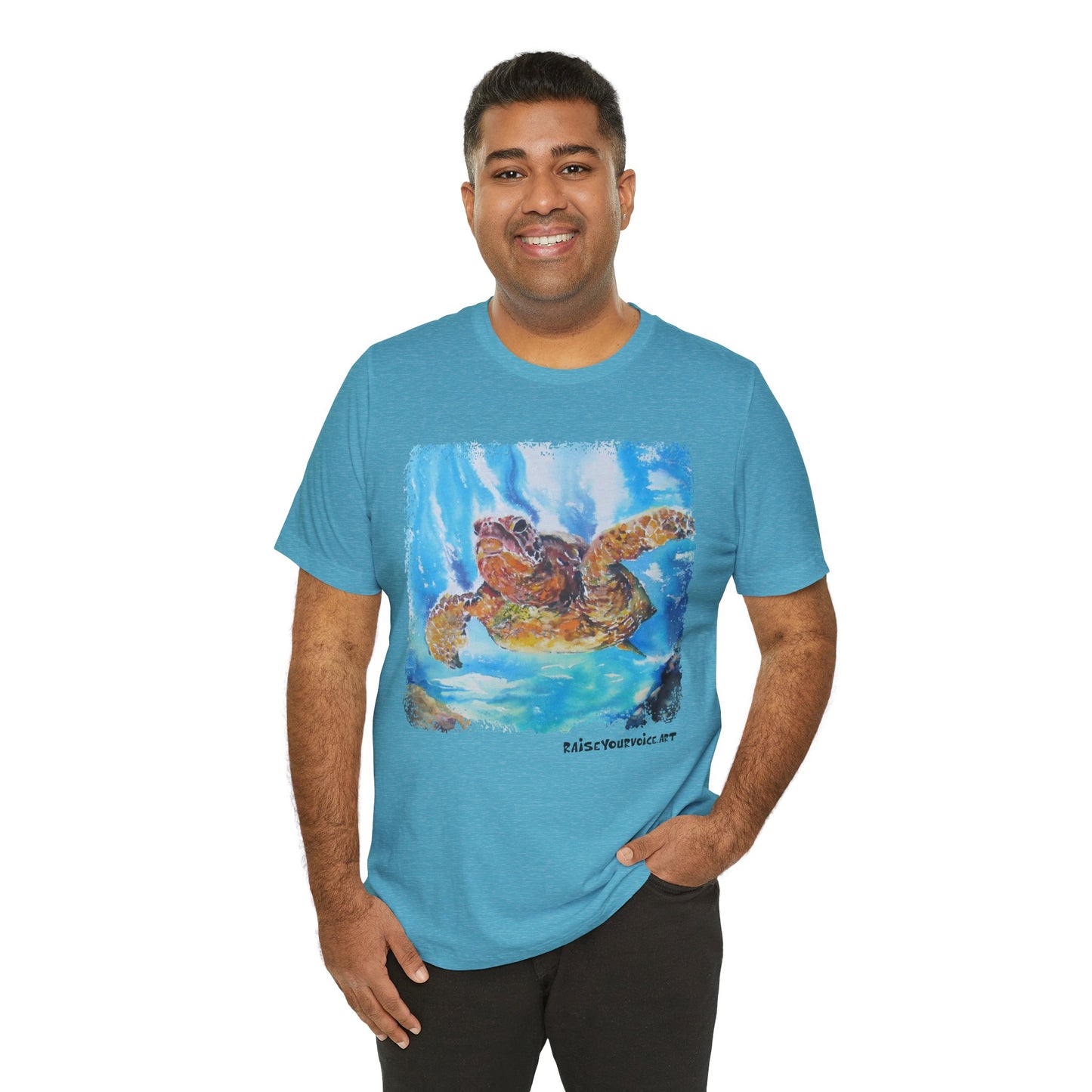 Turtles!  " Serene" by Annie Allen Clark- Eco-Friendly