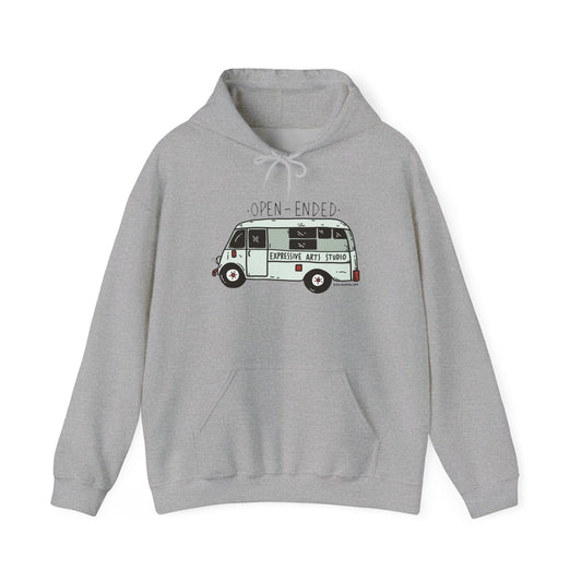 Open Ended Community Arts Studio - Unisex Heavy Blend Sweatshirt Hoodie