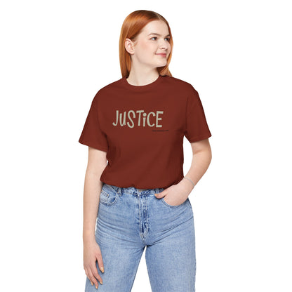 Justice - unisex tee
