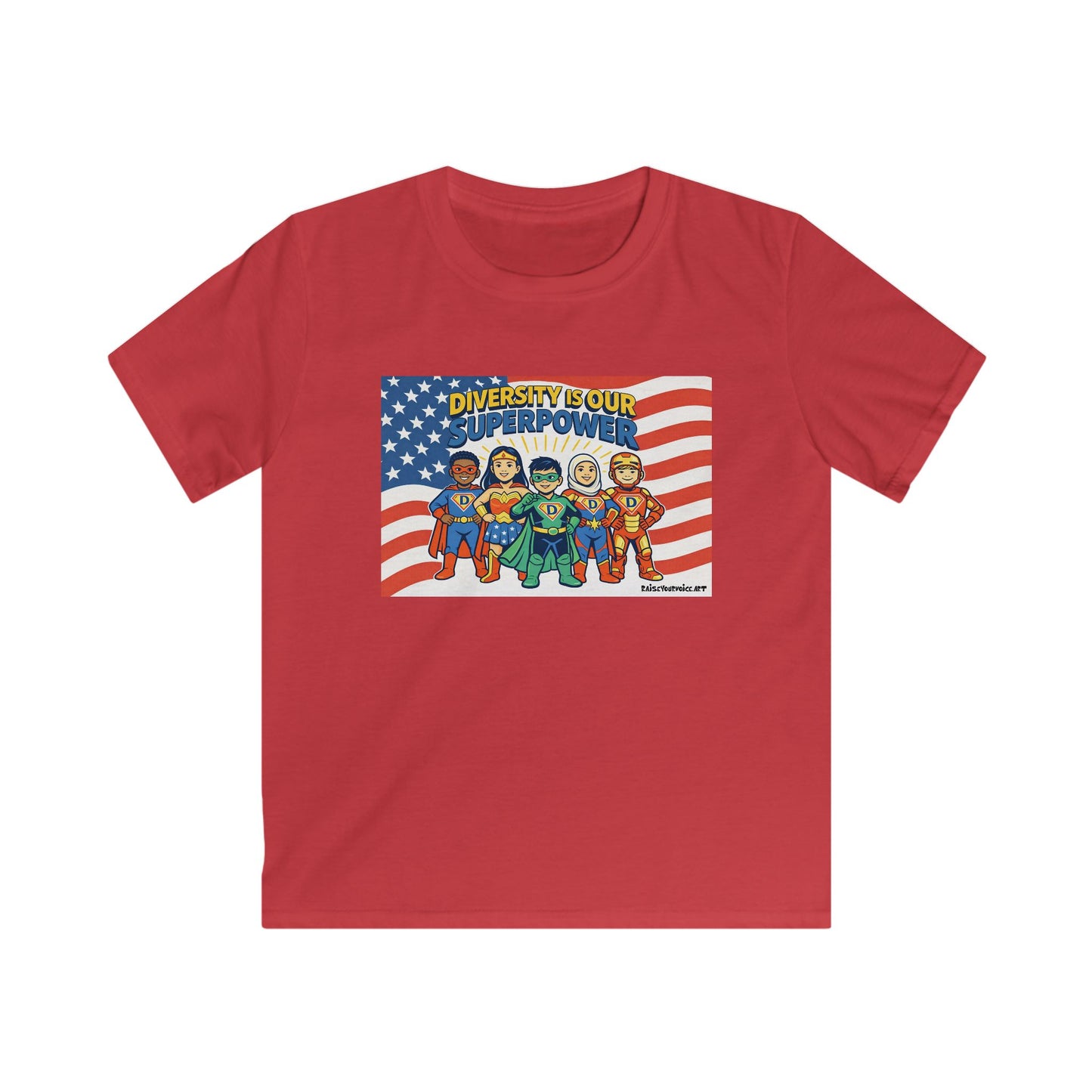 Diversity is our Superpower, child's tee