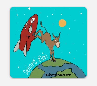 "Deport Elon" Sticker