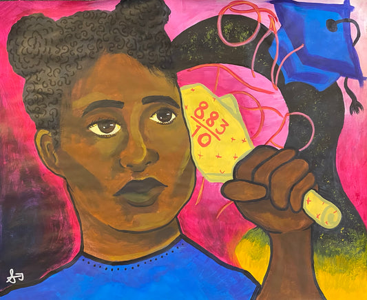 "Caroline LeCount" Original Painting by Sophia Thompson